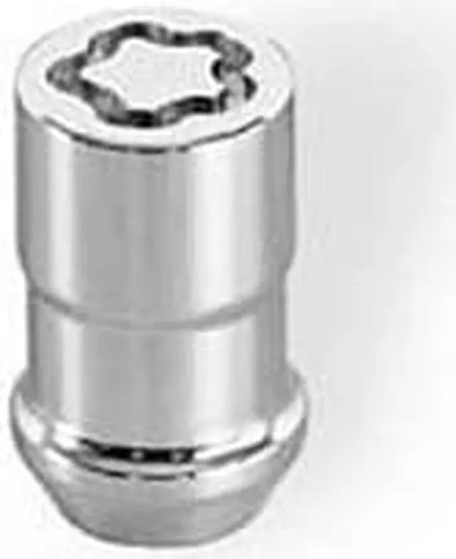 Alt view image 2 of 7 - McGard 24537 Chrome Cone Seat Wheel 5 Lock Set (M12 x 1.5)