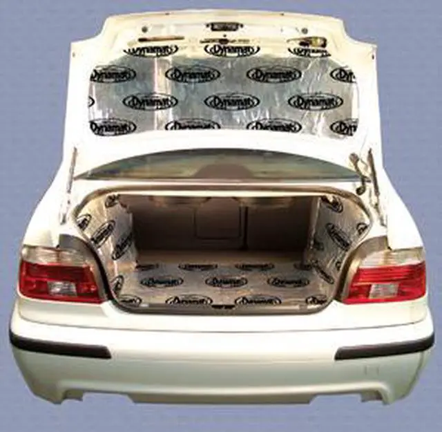 Alt view image 7 of 20 - Dynamat 19405 Five 18 x 32 Sheets Xtreme Trunk Kit