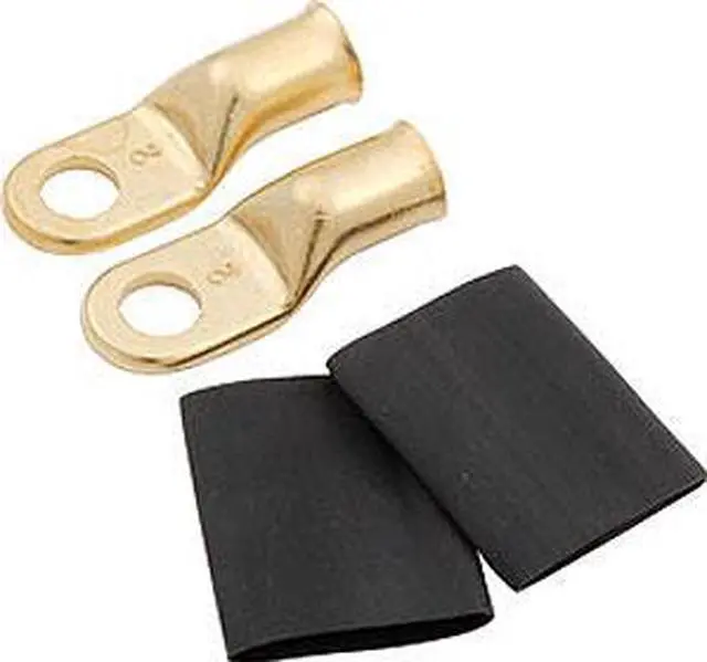 Main image of Allstar Performance All76116 5/16 Hole 2-Gauge Ring Terminal - Pair