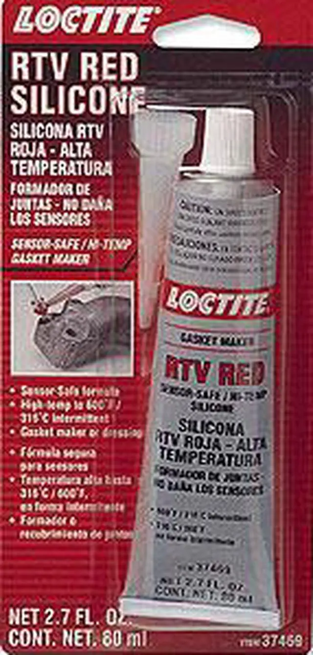 Alt view image 2 of 4 - Loctite 37469 Hi-Temp RTV Silicone Red