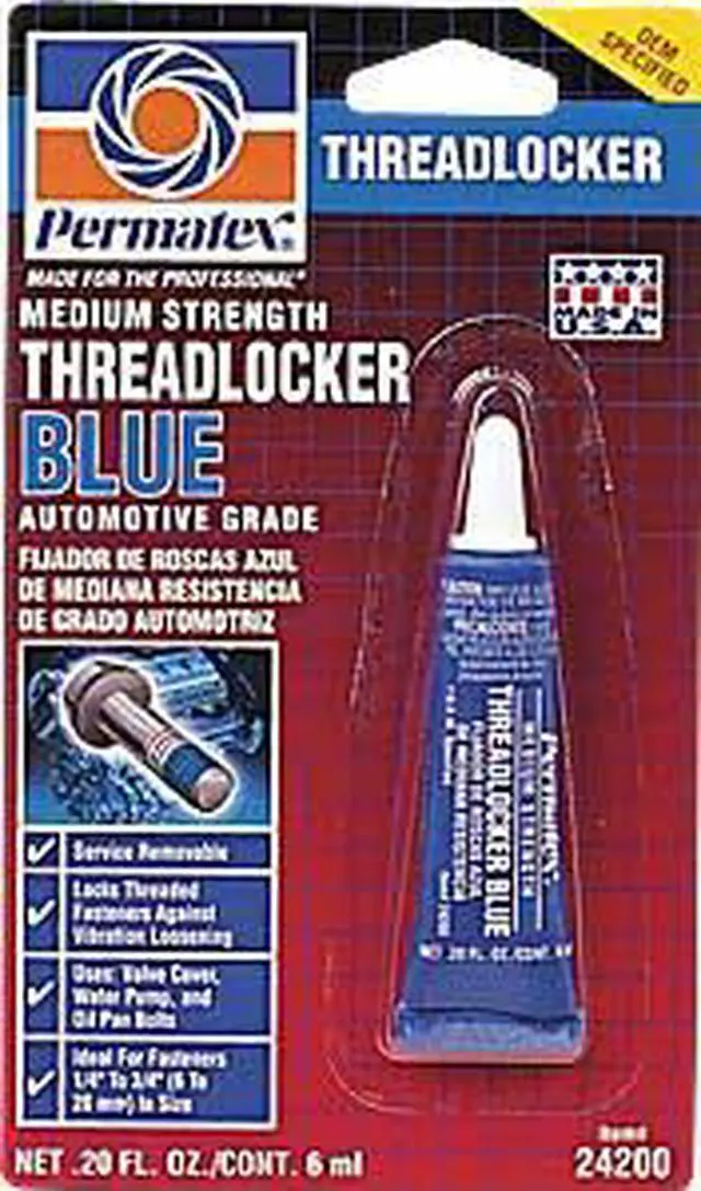 Alt view image 5 of 11 - Permatex Threadlocker Blue 1945-1004