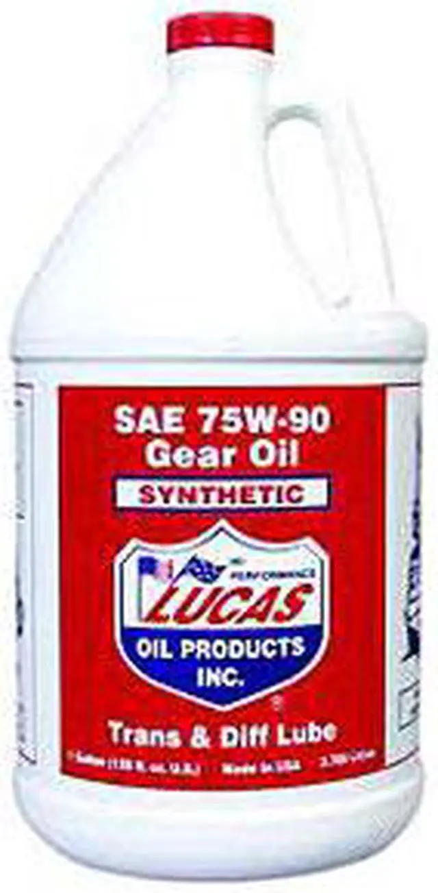Main image of Lucas Oil 75/90 Synthetic Gear Oil1 Gal