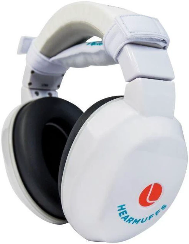 Main image of Lucid Audio - Kids HearMuffs White GB Youth 4-10yrs Adjustable