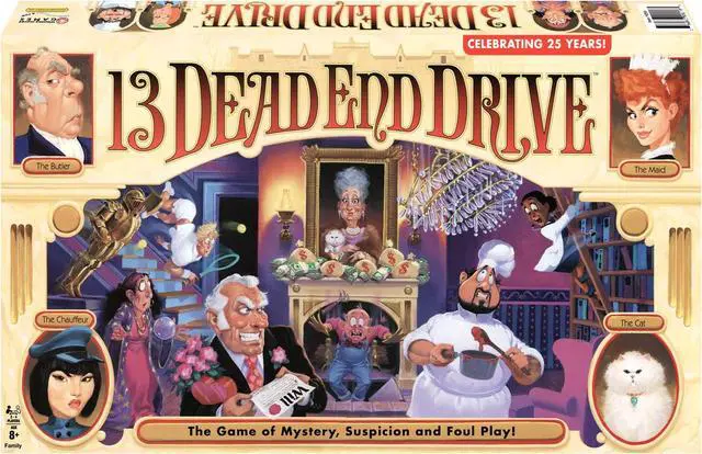 Alt view image 2 of 5 - 13 Dead End Drive Game, More Games by Winning Moves Inc.