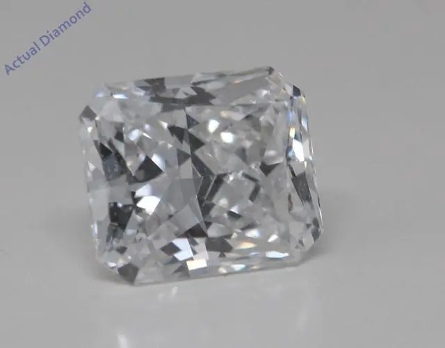 Alt view image 2 of 5 - Radiant Cut Loose Diamond (1.32 Ct,E Color,VS1(Drilled) Clarity) GIA Certified