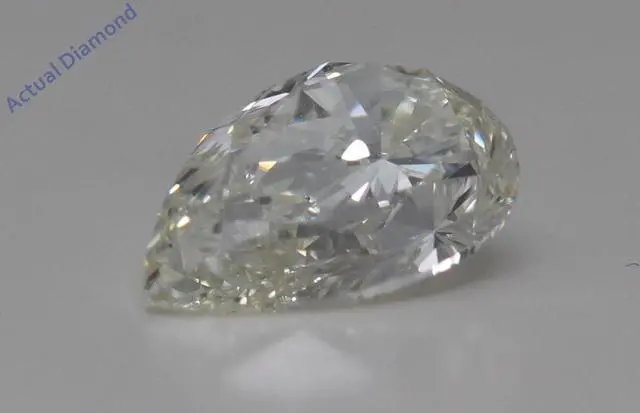 Alt view image 2 of 5 - Pear Cut Loose Diamond (1.53 Ct,K Color,VS2 Clarity) GIA Certified