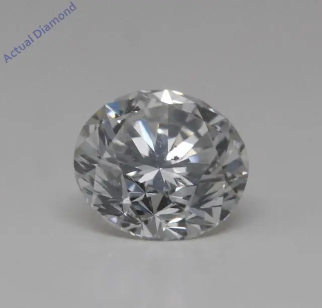 Alt view image 4 of 4 - Round Diamond Solitaire Pendant Necklace 14K White Gold (1.02 Ct,E Color,VS2 Clarity) IGL Certified