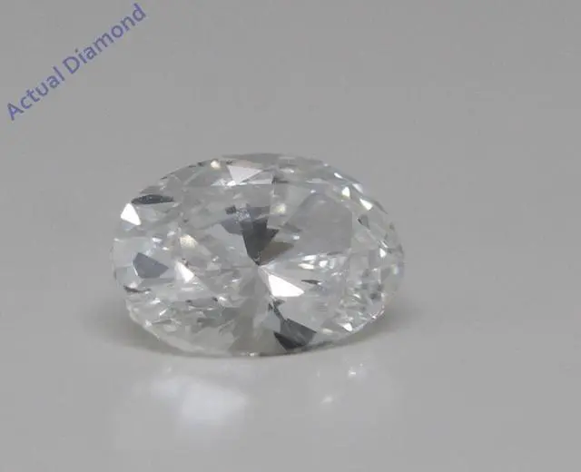 Alt view image 2 of 5 - Oval Cut Loose Diamond (0.43 Ct,E Color,VVS1 Clarity) IGL Certified
