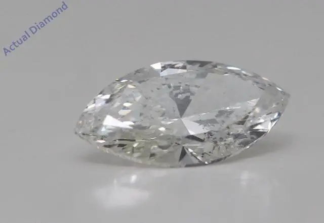 Alt view image 2 of 5 - Marquise Cut Loose Diamond (0.91 Ct,I Color,SI1 Clarity) IGL Certified