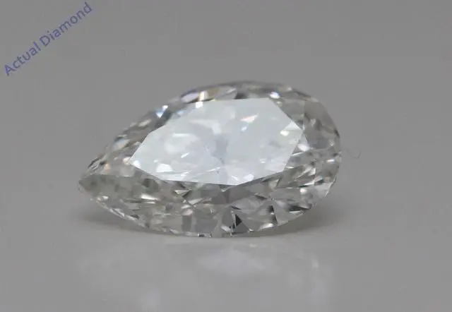 Alt view image 4 of 4 - Pear Diamond Solitaire Engagement Ring,14k White Gold (1 Ct,H Color,VVS1 Clarity) IGL Certified
