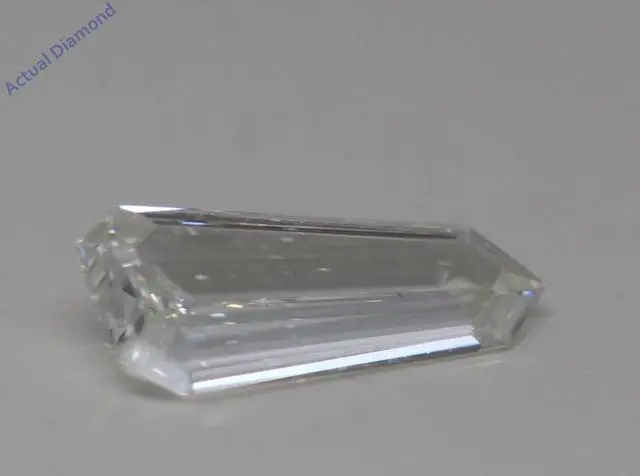 Alt view image 2 of 5 - Shield-Step Cut Natural Mined Loose Diamond (0.57 Ct,J Color,VS1 Clarity) GIA Certified