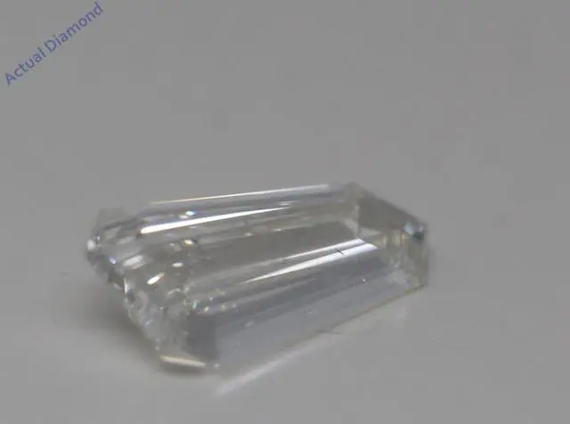 Alt view image 3 of 5 - Shield-Step Cut Natural Mined Loose Diamond (0.57 Ct,J Color,VS1 Clarity) GIA Certified