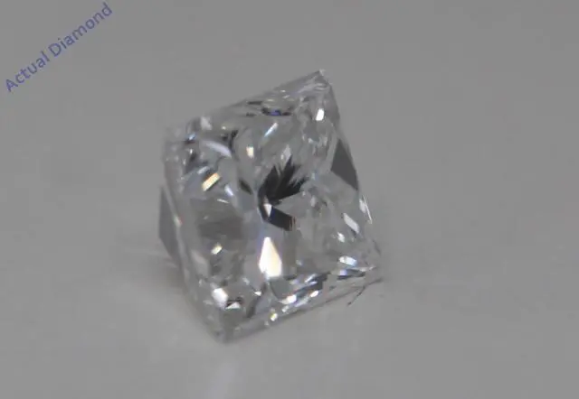 Alt view image 3 of 5 - Princess Cut Natural Mined Loose Diamond (0.5 Ct,E Color,VS2 Clarity) GIA Certified