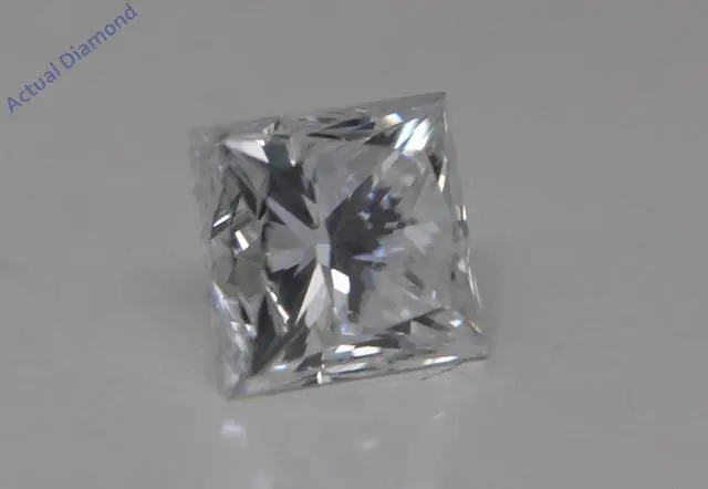 Alt view image 2 of 5 - Princess Cut Natural Mined Loose Diamond (0.5 Ct,E Color,VS2 Clarity) GIA Certified