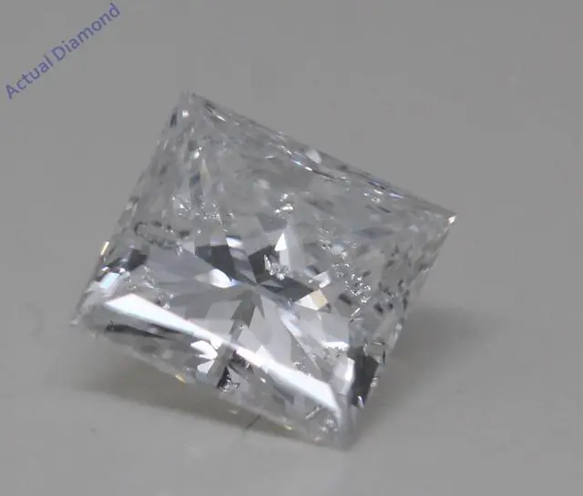 Alt view image 2 of 5 - Princess Cut Natural Mined Loose Diamond (0.81 Ct,D Color,SI2 Clarity) IGL Certified