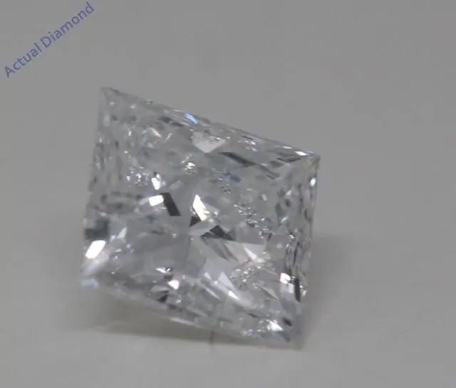 Alt view image 3 of 5 - Princess Cut Natural Mined Loose Diamond (0.81 Ct,D Color,SI2 Clarity) IGL Certified
