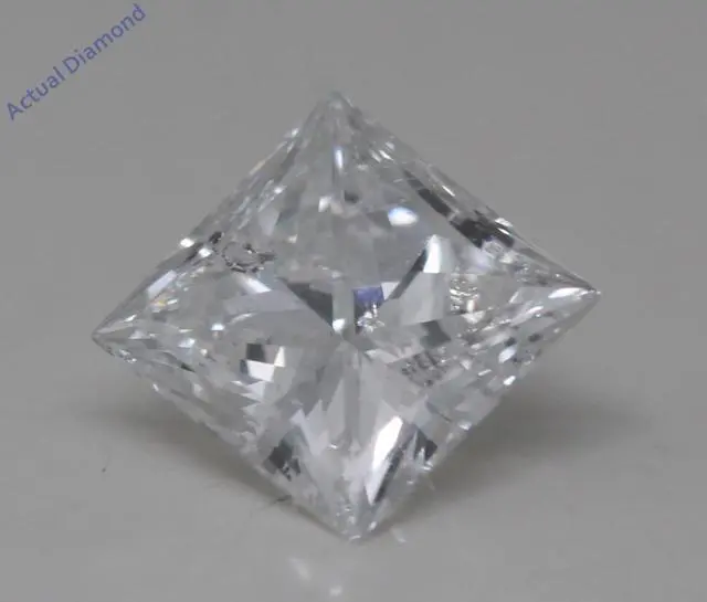 Alt view image 5 of 5 - Princess Cut Natural Mined Loose Diamond (0.81 Ct,D Color,SI2 Clarity) IGL Certified