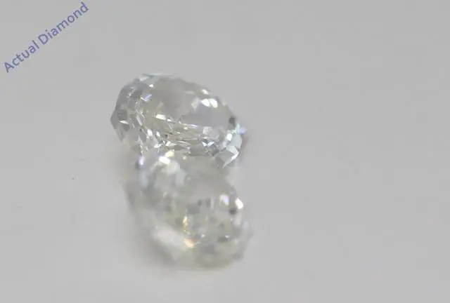 Alt view image 4 of 4 - A Pair of Oval Step Cut Cut Natural Mined Loose Diamonds (0.85 Ct,K Color,VS2 Clarity)
