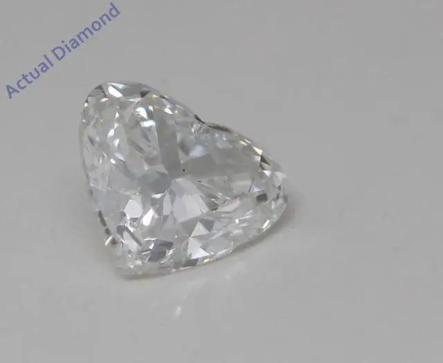 Alt view image 3 of 5 - Heart Cut Natural Mined Loose Diamond (0.58 Ct,J Color,VS2 Clarity) GIA Certified