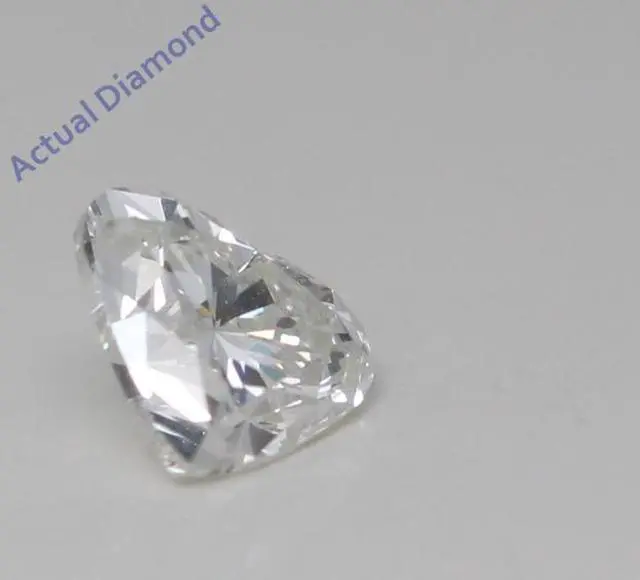 Alt view image 3 of 5 - Heart Cut Natural Mined Loose Diamond (0.62 Ct,J Color,VS2 Clarity) GIA Certified