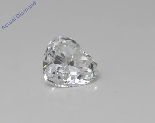 Alt view image 2 of 5 - Heart Cut Natural Mined Loose Diamond (0.77 Ct,J Color,VS2 Clarity) GIA Certified