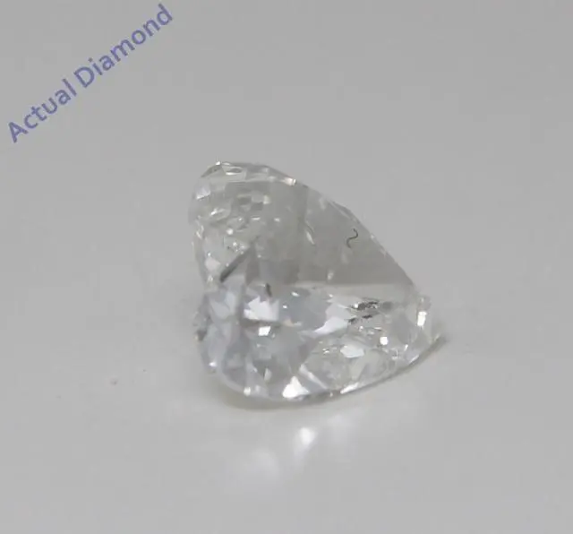 Alt view image 3 of 5 - Heart Cut Natural Mined Loose Diamond (0.77 Ct,J Color,VS2 Clarity) GIA Certified