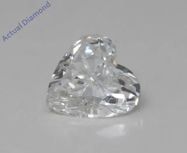 Main image of Heart Cut Natural Mined Loose Diamond (0.58 Ct,J Color,VS2 Clarity) GIA Certified