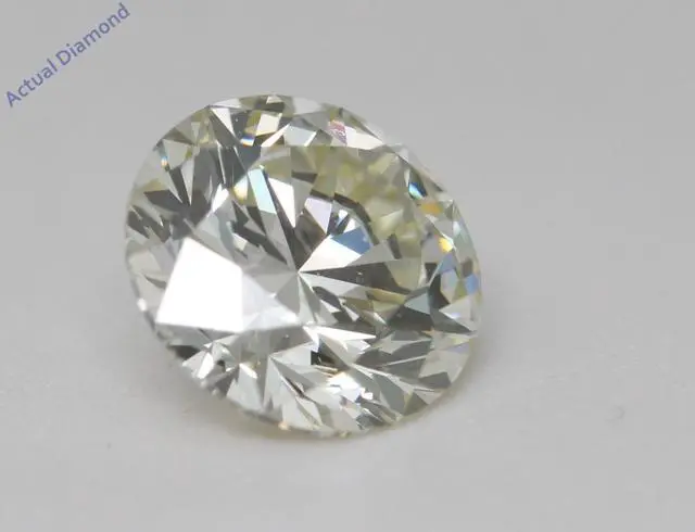 Alt view image 5 of 5 - Round Natural Mined Diamond Solitaire Pendant Necklace 14K White Gold (3.06 Ct,K Color,VVS2 Clarity) IGL