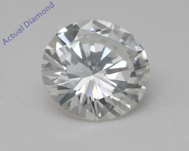 Alt view image 5 of 5 - Round Natural Mined Diamond Solitaire Pendant Necklace 14k Yellow Gold (0.71 Ct,G Color,VVS2 Clarity) IGL