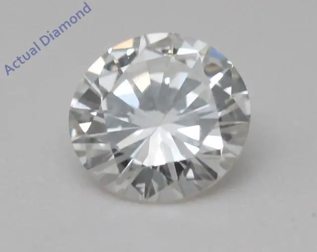 Alt view image 3 of 5 - Round Natural Mined Diamond Solitaire Pendant Necklace 14k Yellow Gold (0.71 Ct,G Color,VVS2 Clarity) IGL