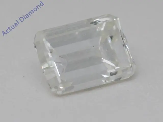 Alt view image 2 of 5 - Emerald Cut Natural Mined Loose Diamond (0.93 Ct,F Color,VVS1 Clarity) IGL Certified