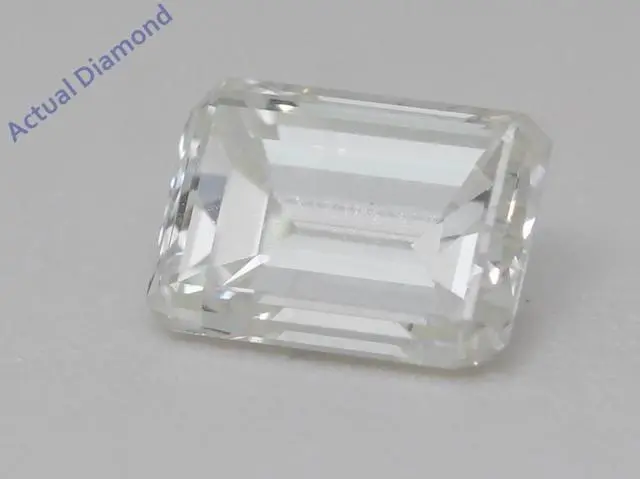 Alt view image 5 of 5 - Emerald Cut Natural Mined Loose Diamond (0.93 Ct,F Color,VVS1 Clarity) IGL Certified