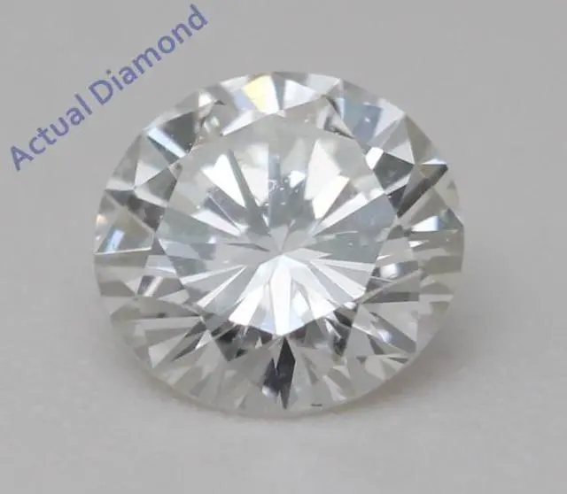 Alt view image 3 of 5 - Round Natural Mined Diamond Solitaire Engagement Ring,14k White Gold (0.61 Ct,G Color,VS1 Clarity) IGL