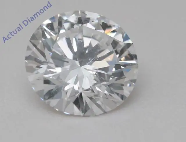 Alt view image 5 of 5 - Round Natural Mined Diamond Solitaire Pendant Necklace 14K White Gold (1.11 Ct,F Color,SI2 Clarity) GIA