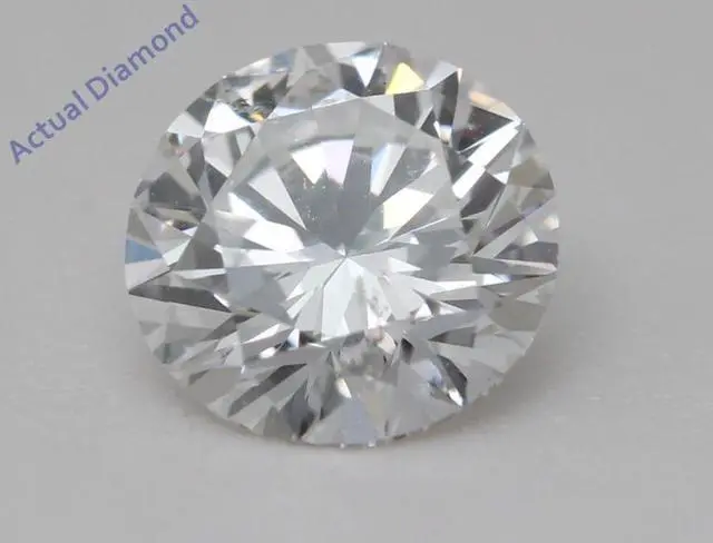 Alt view image 3 of 5 - Round Natural Mined Diamond Solitaire Pendant Necklace 14K White Gold (1.11 Ct,F Color,SI2 Clarity) GIA