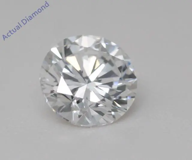 Alt view image 5 of 5 - Round Natural Mined Diamond Solitaire Pendant Necklace 14K White Gold (0.92 Ct,F Color,VS2 Clarity) GIA