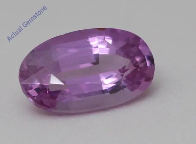 Alt view image 2 of 5 - Oval Cut Natural Mined Loose Sapphire (1.15 Ct,Pink Color,VS2 Clarity) GIA Certified