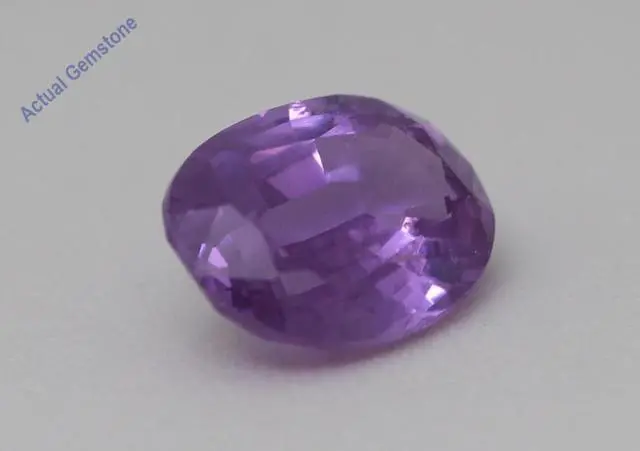 Alt view image 3 of 5 - Oval Cut Natural Mined Loose Sapphire (1.28 Ct,Pink Color,VS2 Clarity) GIA Certified