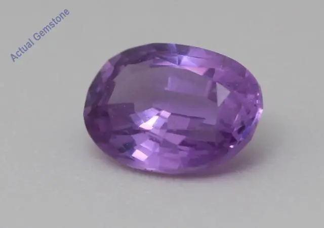 Alt view image 5 of 5 - Oval Cut Natural Mined Loose Sapphire (1.28 Ct,Pink Color,VS2 Clarity) GIA Certified