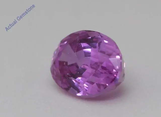 Alt view image 5 of 5 - Oval Cut Natural Mined Loose Sapphire (1.37 Ct,Pink Color,VS2 Clarity) GIA Certified