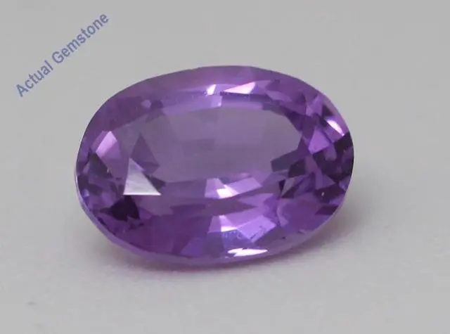 Main image of Oval Cut Natural Mined Loose Sapphire (1.49 Ct,Pink-purple Color,VS2 Clarity) GIA Certified