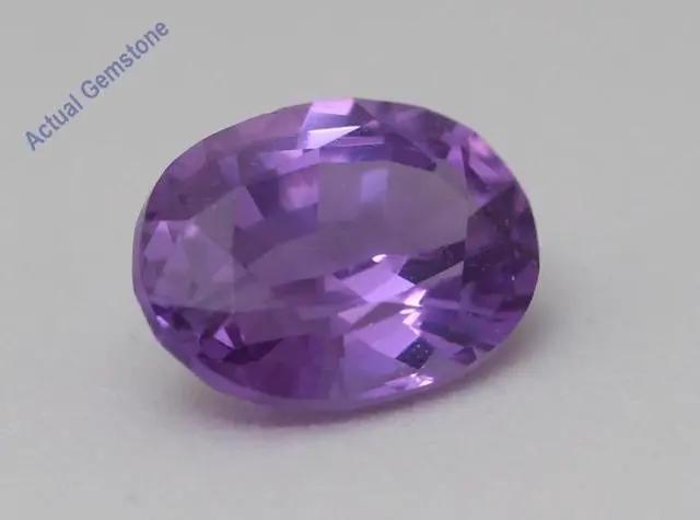 Alt view image 2 of 5 - Oval Cut Natural Mined Loose Sapphire (1.49 Ct,Pink-purple Color,VS2 Clarity) GIA Certified