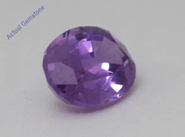 Alt view image 3 of 5 - Oval Cut Natural Mined Loose Sapphire (1.49 Ct,Pink-purple Color,VS2 Clarity) GIA Certified