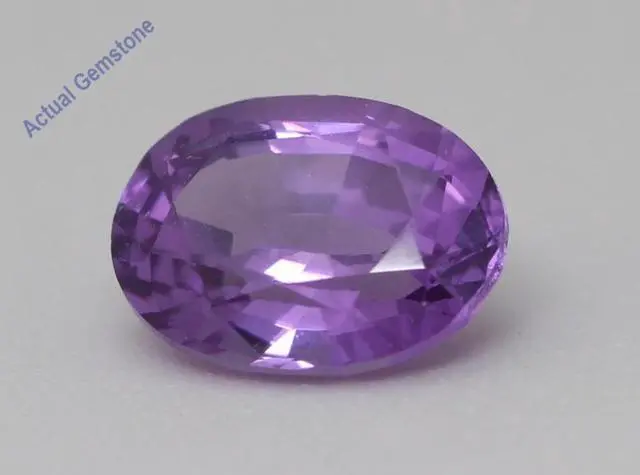 Alt view image 5 of 5 - Oval Cut Natural Mined Loose Sapphire (1.49 Ct,Pink-purple Color,VS2 Clarity) GIA Certified