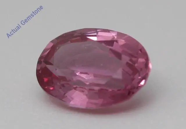 Alt view image 5 of 5 - Oval Cut Natural Mined Loose Sapphire (1.56 Ct,Pink Color,VS2 Clarity) GRS Certified