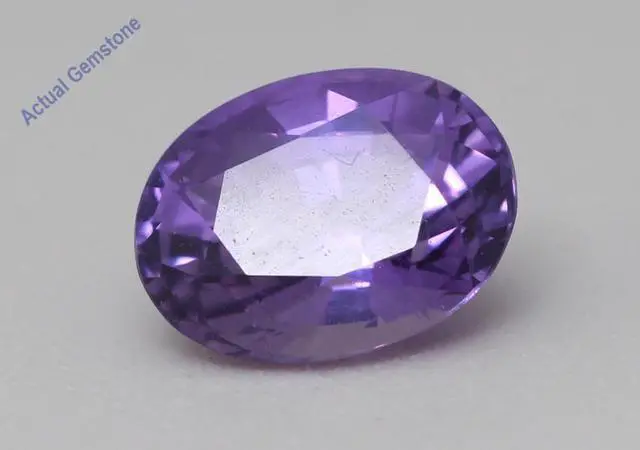 Main image of Oval Cut Natural Mined Loose Sapphire (1.67 Ct,Pinkish Purple Color,VS2 Clarity) GIA Certified