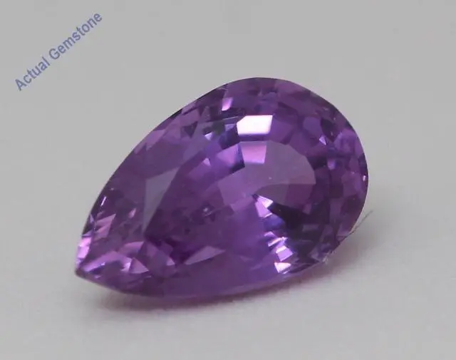 Alt view image 2 of 5 - Pear Cut Natural Mined Loose Sapphire (1.77 Ct,Pink Color,VS2 Clarity) GIA Certified