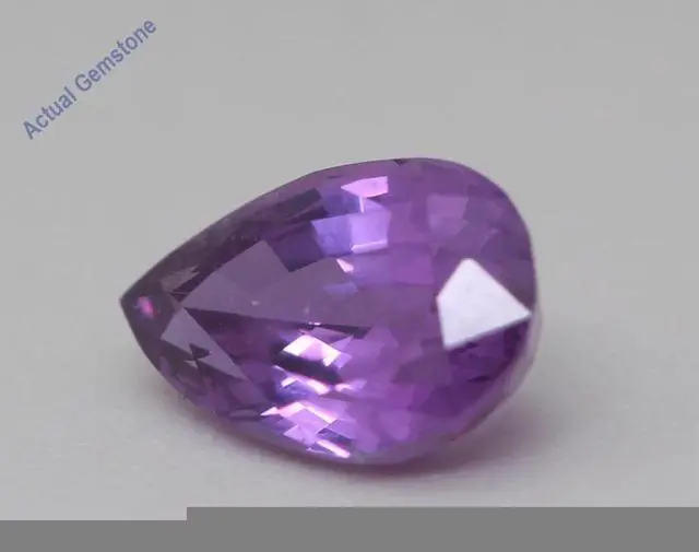 Alt view image 5 of 5 - Pear Cut Natural Mined Loose Sapphire (1.77 Ct,Pink Color,VS2 Clarity) GIA Certified