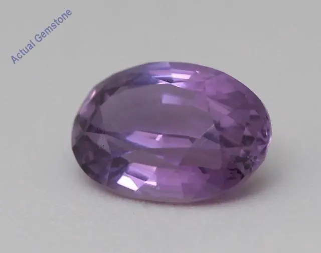 Alt view image 5 of 5 - Oval Cut Natural Mined Loose Sapphire (1.81 Ct,Pinkish Purple Color,VS2 Clarity) GIA Certified