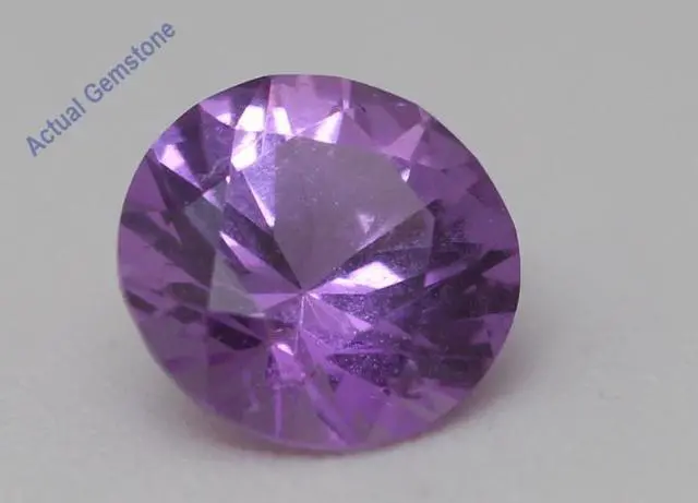 Alt view image 2 of 5 - A Pair of Cushion Cut Natural Mined Loose Sapphires (4.14 Ct,Pinkish Purple Color,VS2 Clarity) GRS Certified